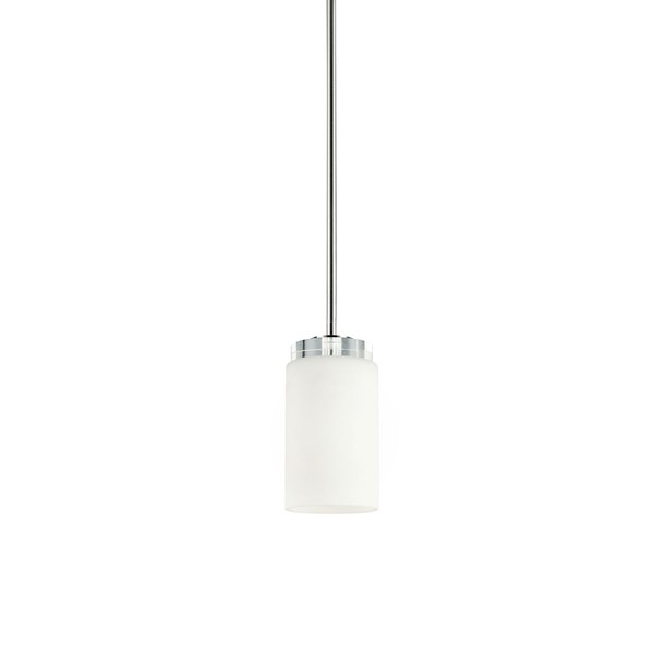 Product image for Kichler 42123CH Reynes™ 1 Light Mini Pendant Chrome