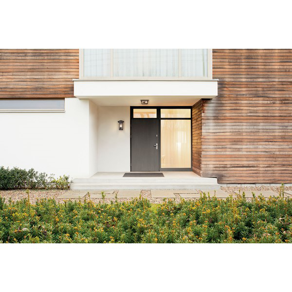 Product image for Kichler 49875WZC Wayland 2 Light Flush Mount Weathered Zinc