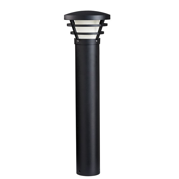 Product image for Kichler 16133BKT28 UFO 2800K LED Bollard Textured Black
