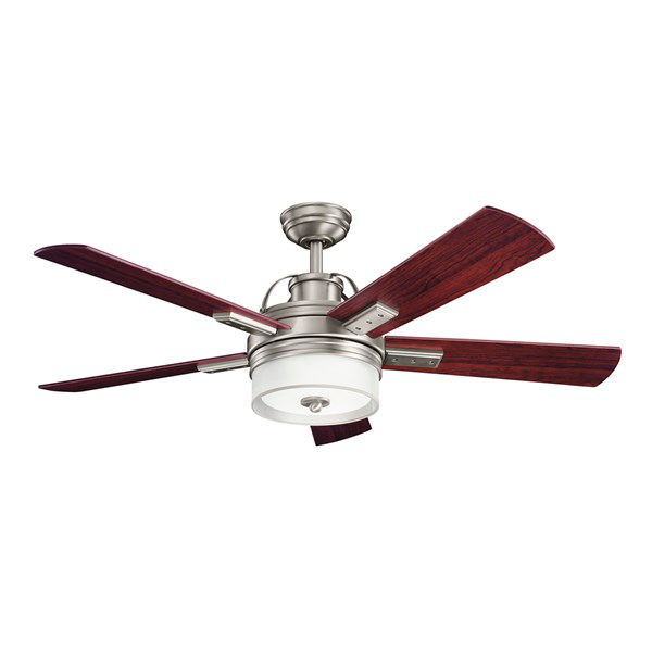Product image for Kichler 300024AP Lacey&#8482; II LED 52" Fan Antique Pewter