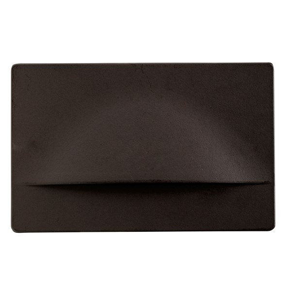 Product image for Kichler 12672AZ 5" Dimmable and Screwless LED Step Light Architectural Bronze