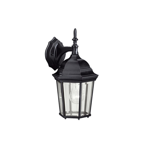Madison 14.75" 1 Light Wall Light Black