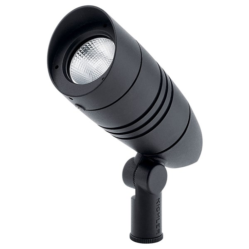 Product image for Kichler 16209BKT30 C-Series 3000K 5W Small Accent 15-Degree Textured Black
