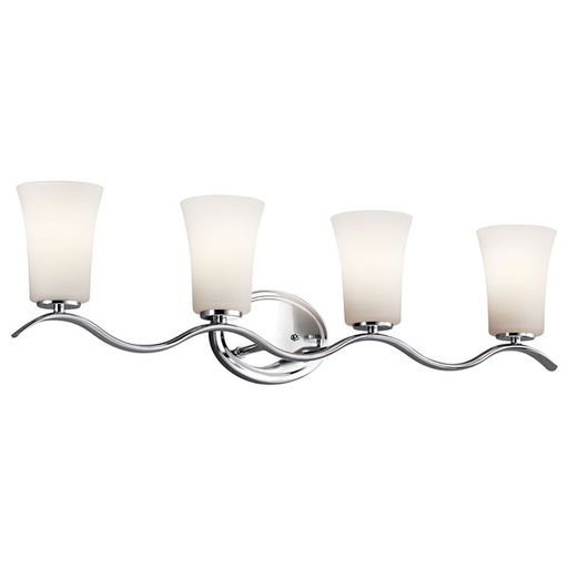 Product image for Kichler 45377CH Armida™ 4 Light Vanity Light Chrome
