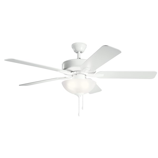 52" Basics Pro Select Fan White