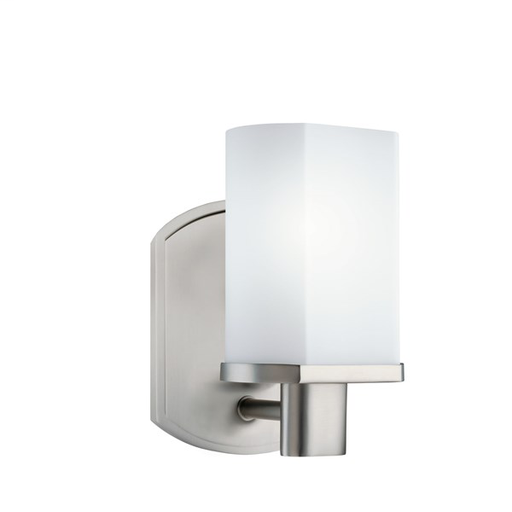 Product image for Kichler 5051NI LEG.™ 1 Light Wall Sconce Brushed Nickel
