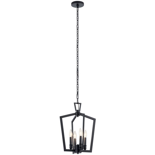 Abbotswell™ 19" 4 Light Pendant Black