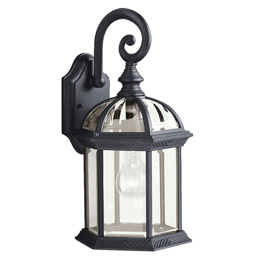 Barrie 15.5" 1 Light Wall Light Black