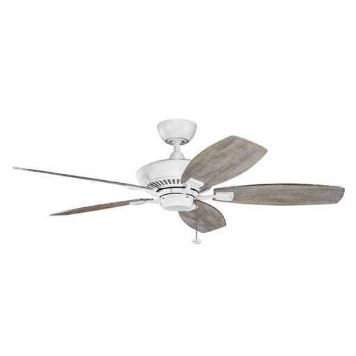 Canfield 52" Fan Matte White