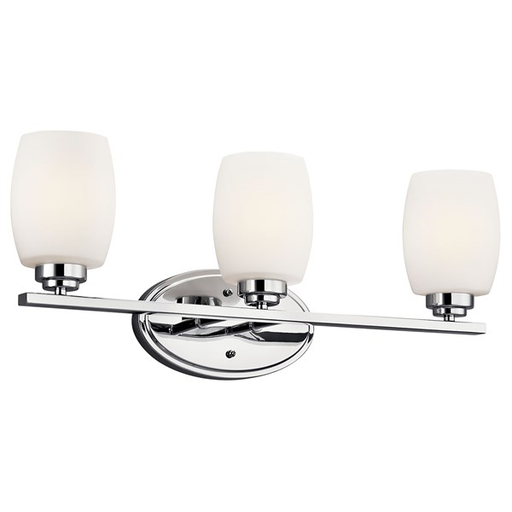Product image for Kichler 5098CH Eileen™ 3 Light Vanity Light Chrome