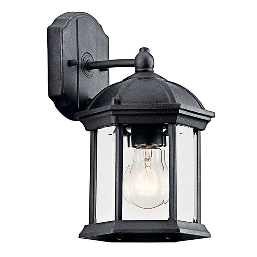 Barrie 10.25" 1 Light Wall Light Black