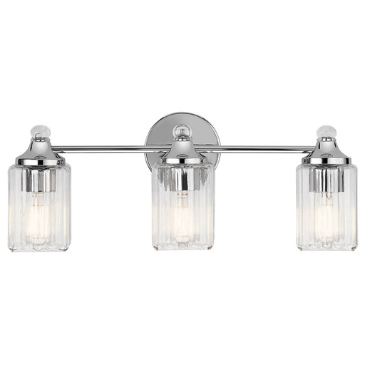 Product image for Kichler 45907CH Riviera 3 Light Vanity Light Olde Bronze®