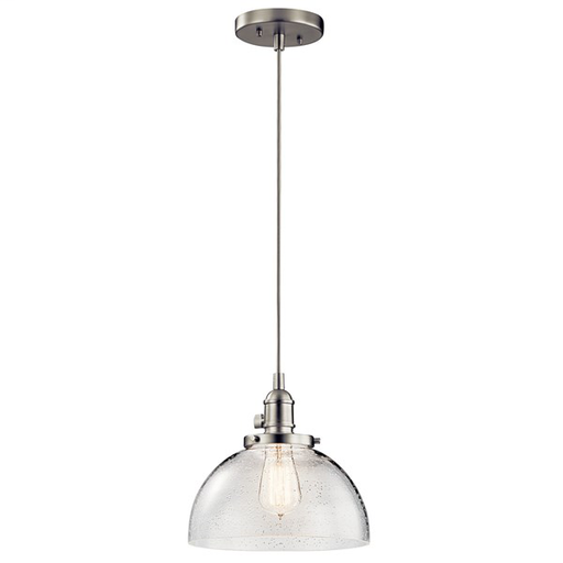 Avery™ 10" 1 Light Goblet Mini Pendant Brushed Nickel