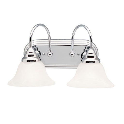 Product image for Kichler 5992CH Telford™ 2 Light Vanity Light Chrome