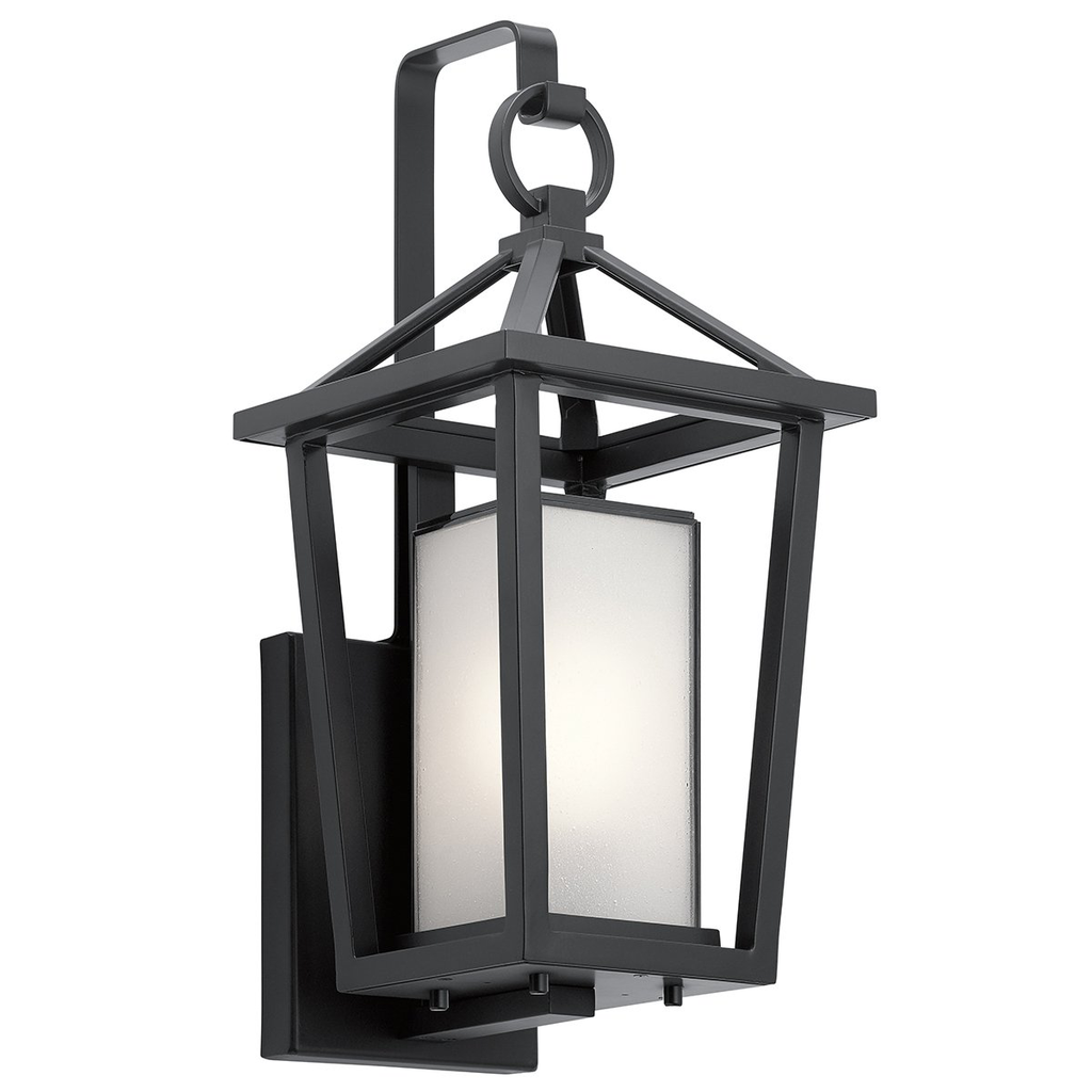 Product image for Kichler 49876BK Pai™17.25" 1 Light Wall Light Black