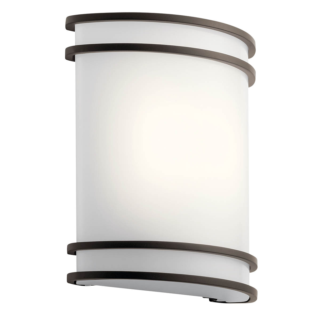 Product image for Kichler 11319OZLED 1 Light LED Wall Sconce Olde Bronze®