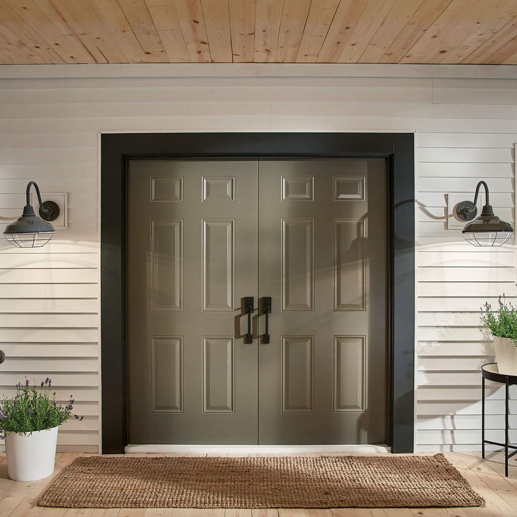 Product image for Kichler 49990GG Pier™ 12" 1 Light Wall Light Gloss Grey