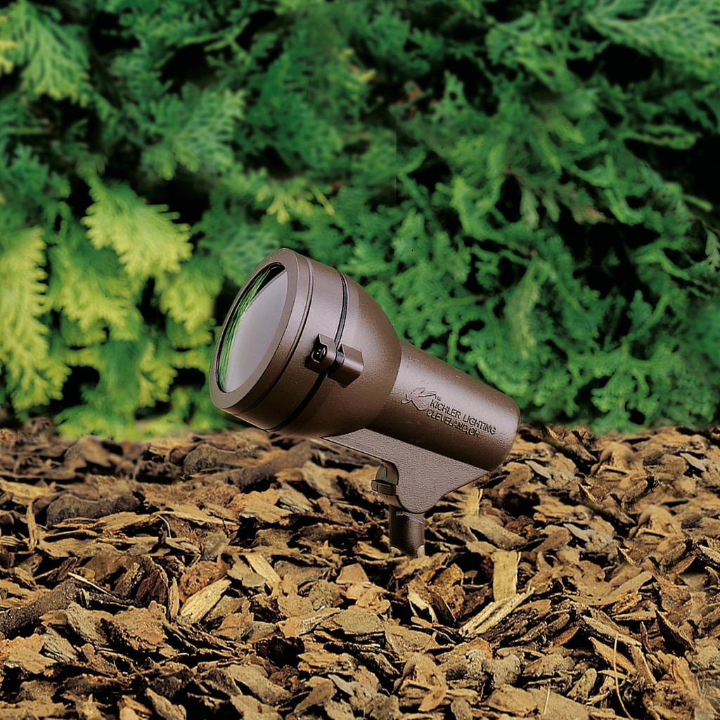 Product image for Kichler 15231AZT 120V Small Accent Textured Architectural Bronze