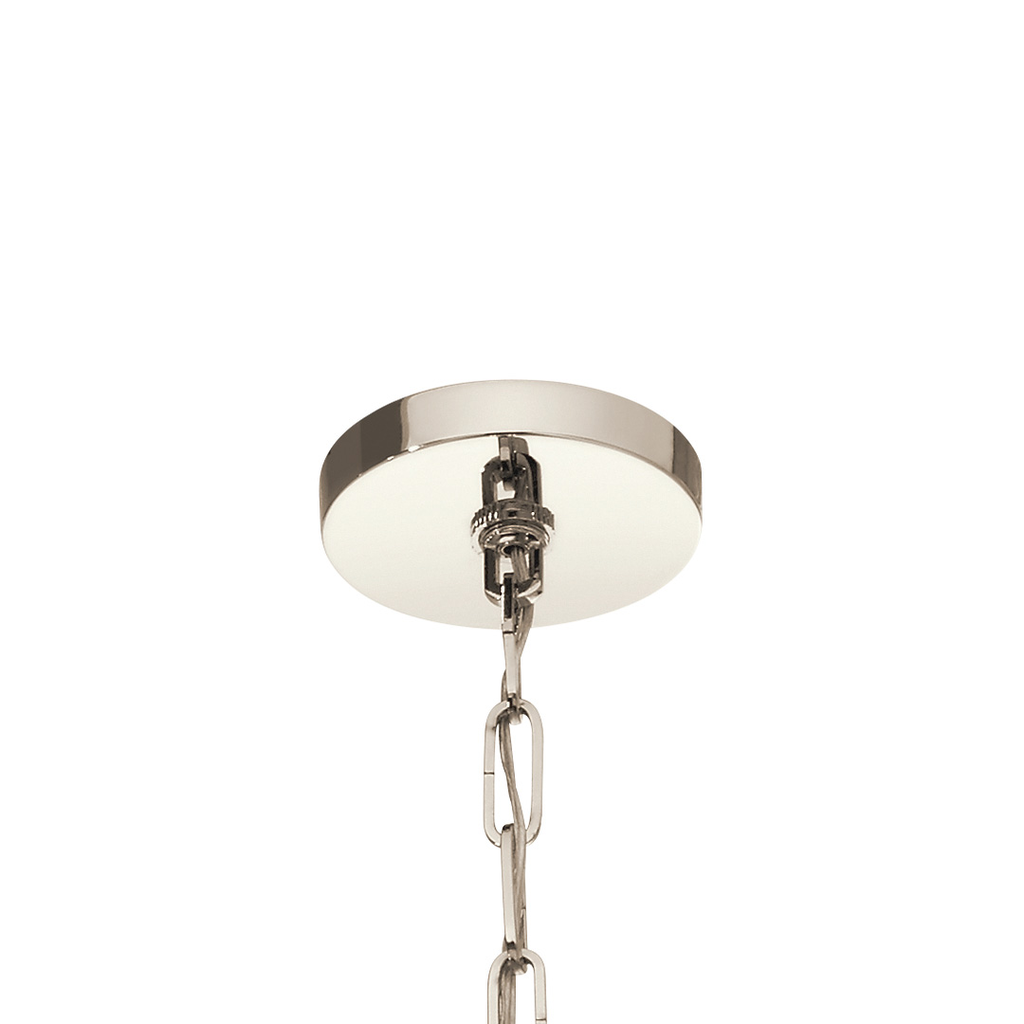 Abbotswell 6 Light Chandelier Nickel