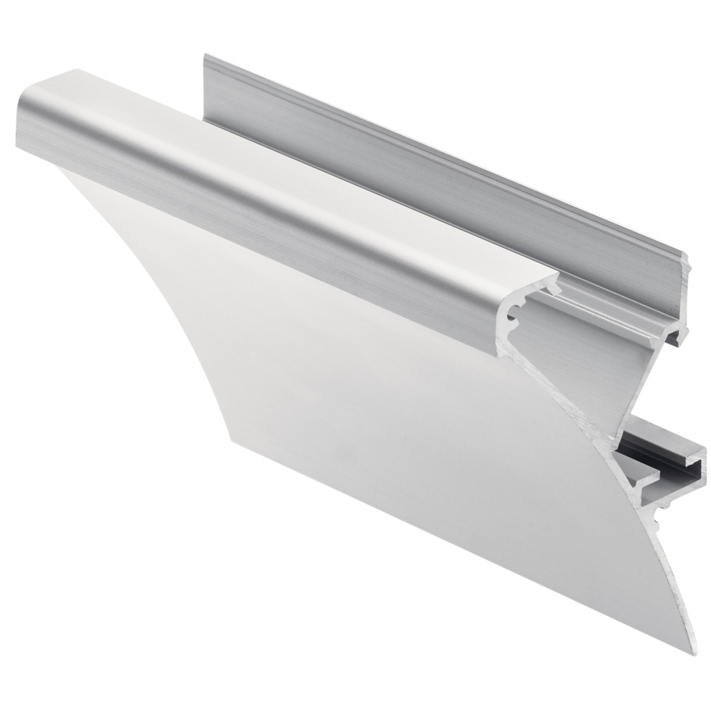 Product image for Kichler 1TEC2M1SF8SIL TE Pro Series Crown Molding Contemporary Channel