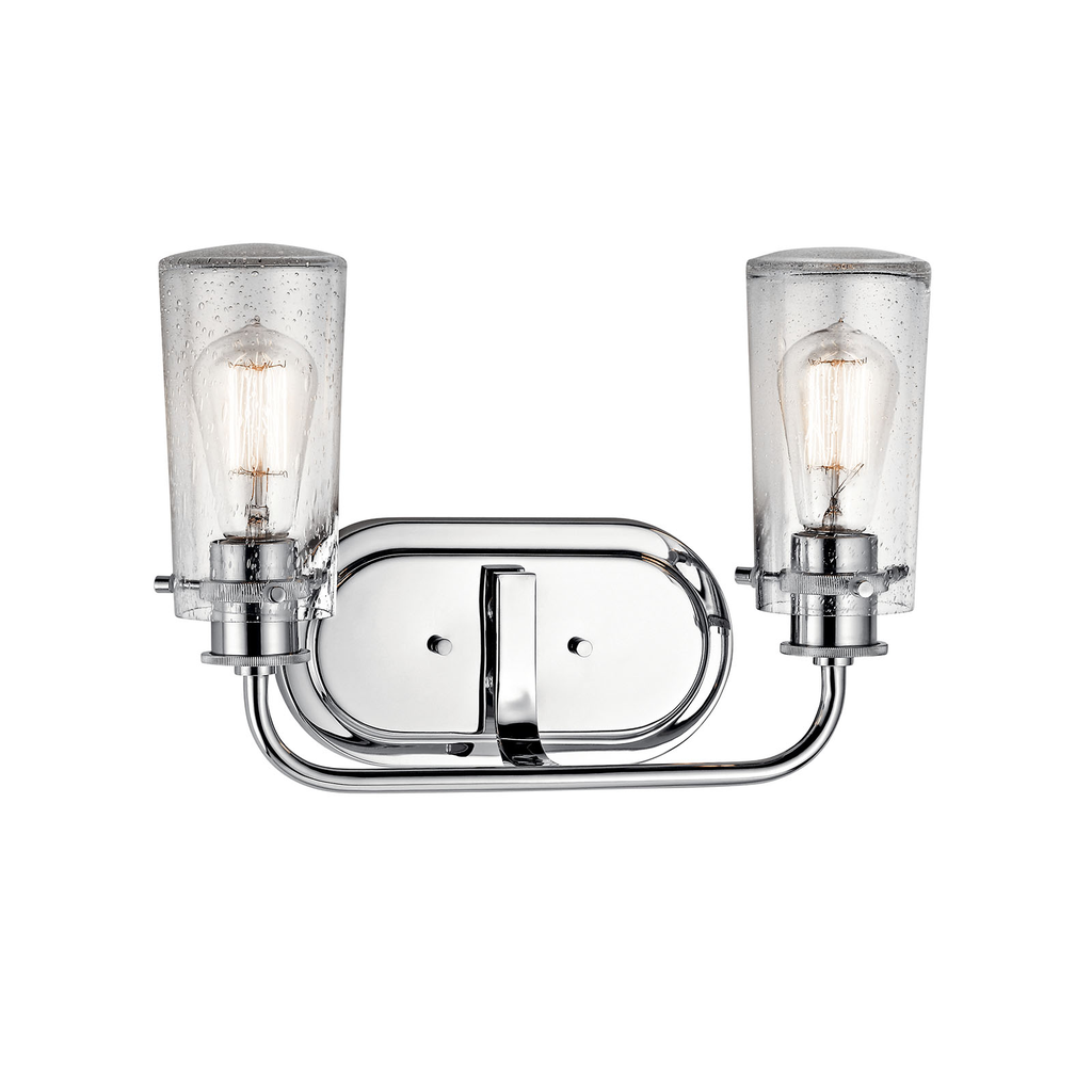 Braelyn 2 Light Vanity Light - Chrome