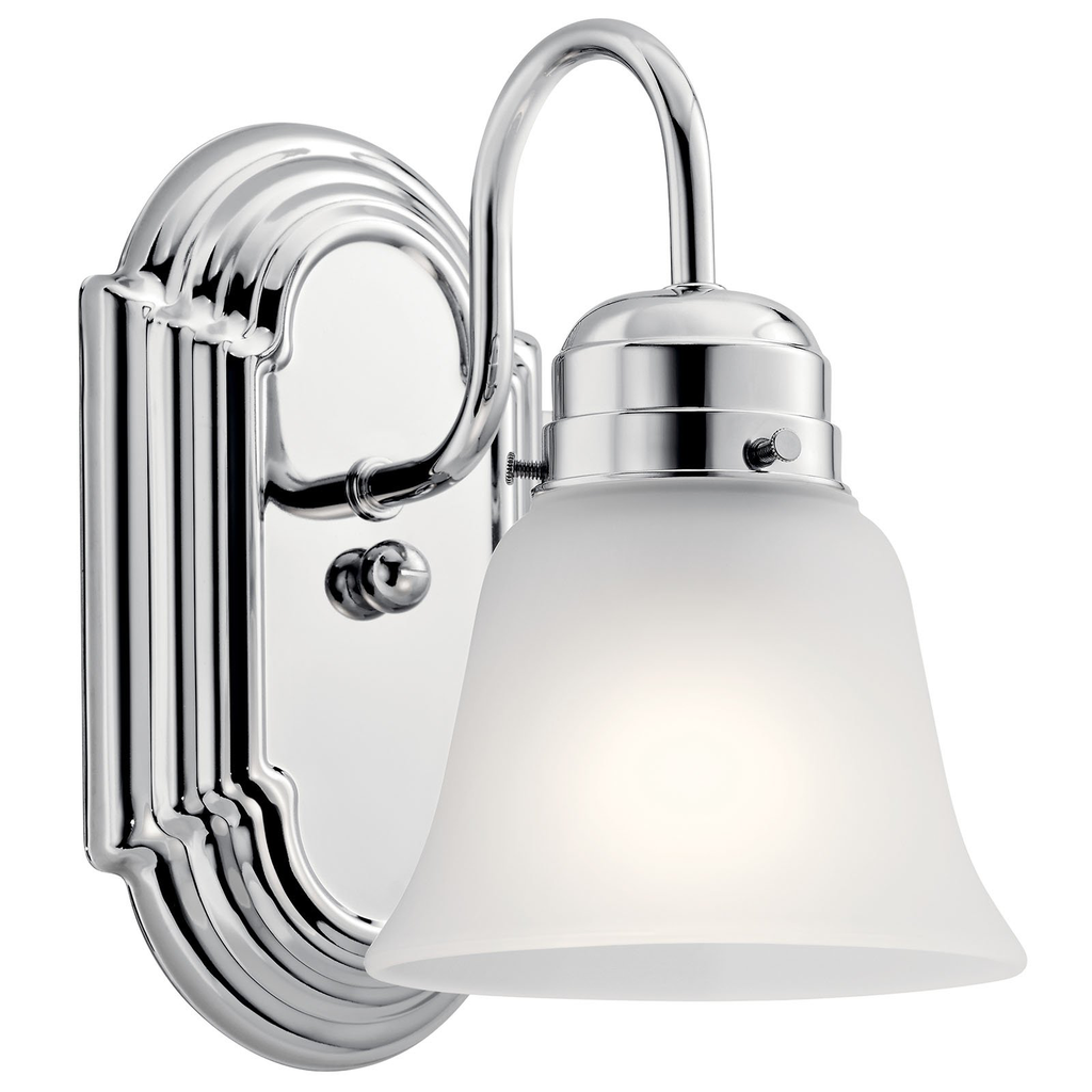 Product image for Kichler 5334CHS 1 Light Wall Sconce Chrome Finish