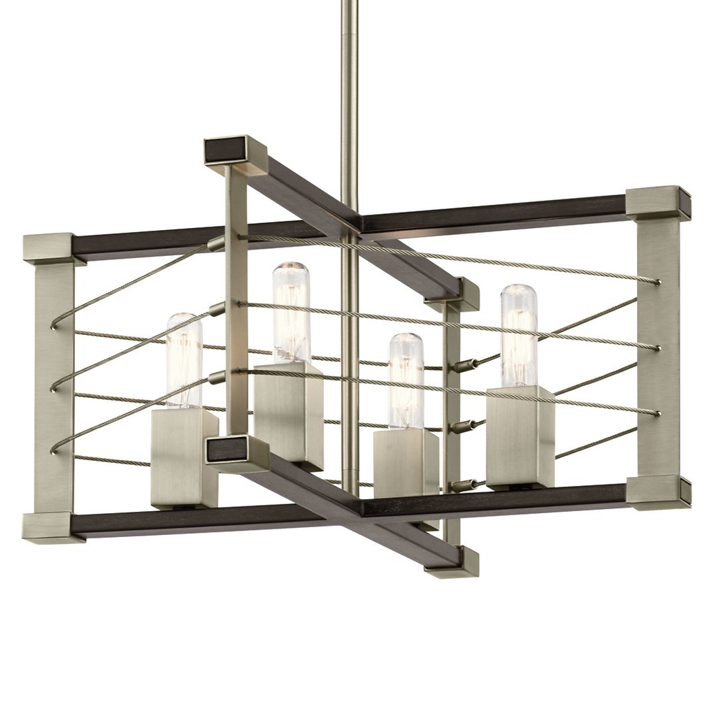 Product image for Kichler 44253MOK Lente&trade; 14" Pendant Midnight Oak