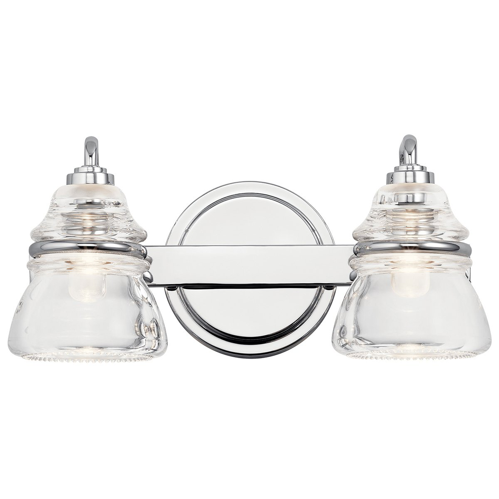 Product image for Kichler 45692CH Talland 2 Light Vanity Light Chrome