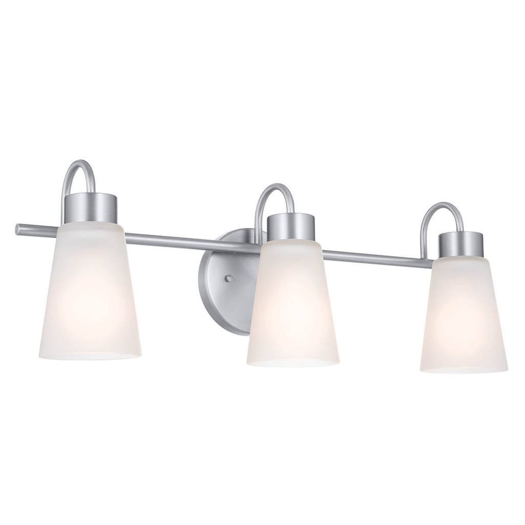 Product image for Kichler 55126NI Erma 20.5" Vanity Light Brushed Nickel