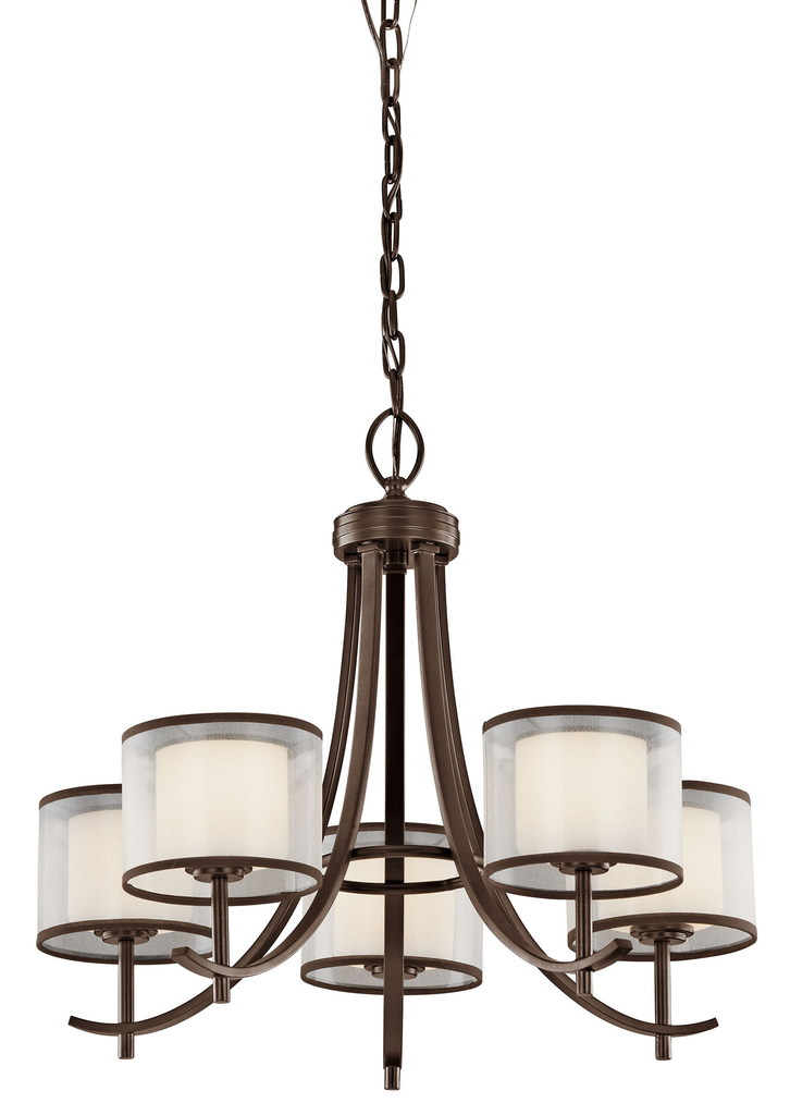 Product image for Kichler 43149MIZ Tallie™ Chandelier 5 Light Misson Bronze