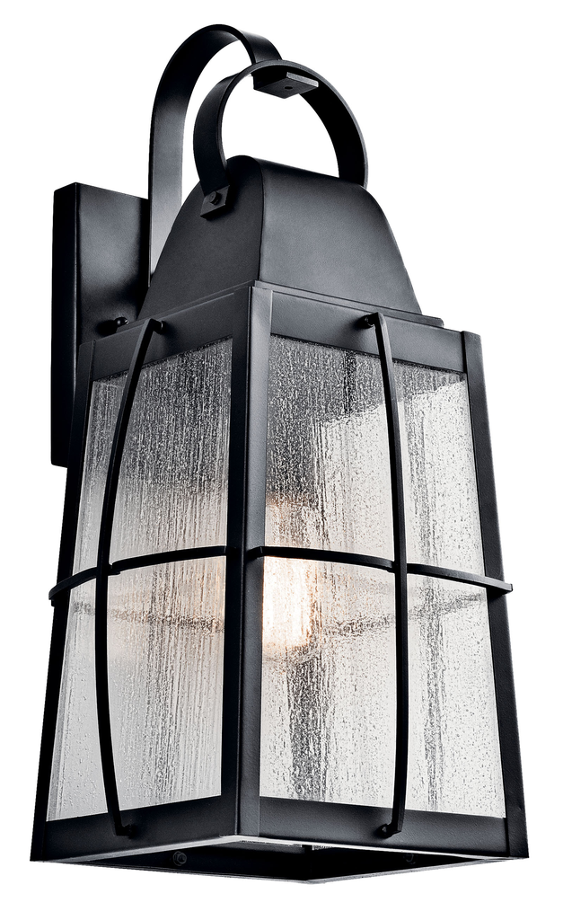 Product image for Kichler 49554BKT Tolerand™ 20" 1 Light Wall Light Textured Black