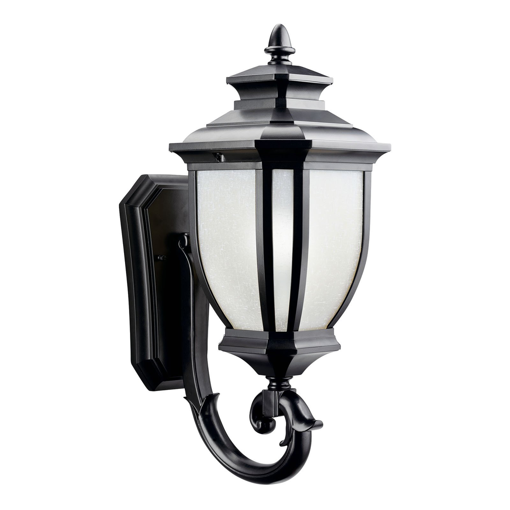Product image for Kichler 9041BK Salisbury™ 19.25" 1 Light Wall Light Black