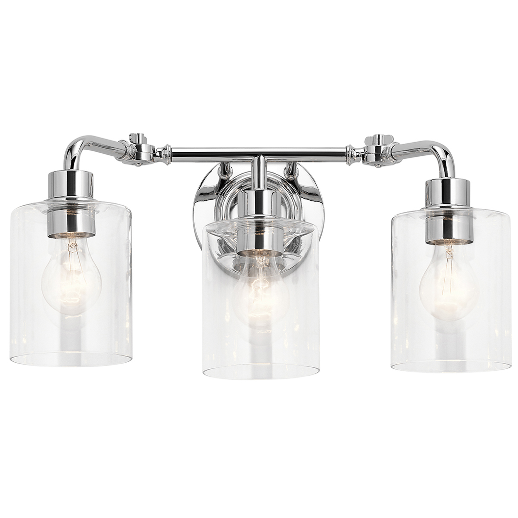 Gunnison™ 24" 3 Light Vanity Light Chrome