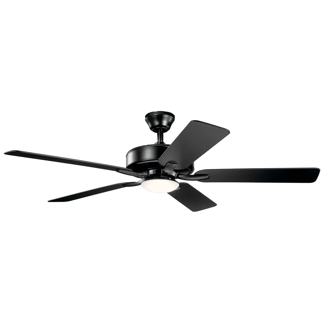 Product image for Kichler 330019SBK 52" Basics Pro Designer LED Fan Satin Black