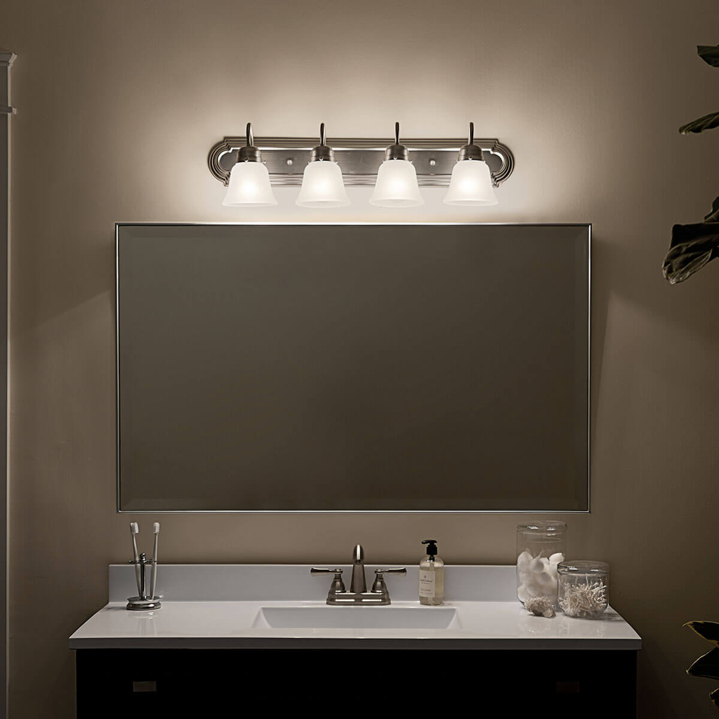 4 Light Vanity Light Brushed Nickel