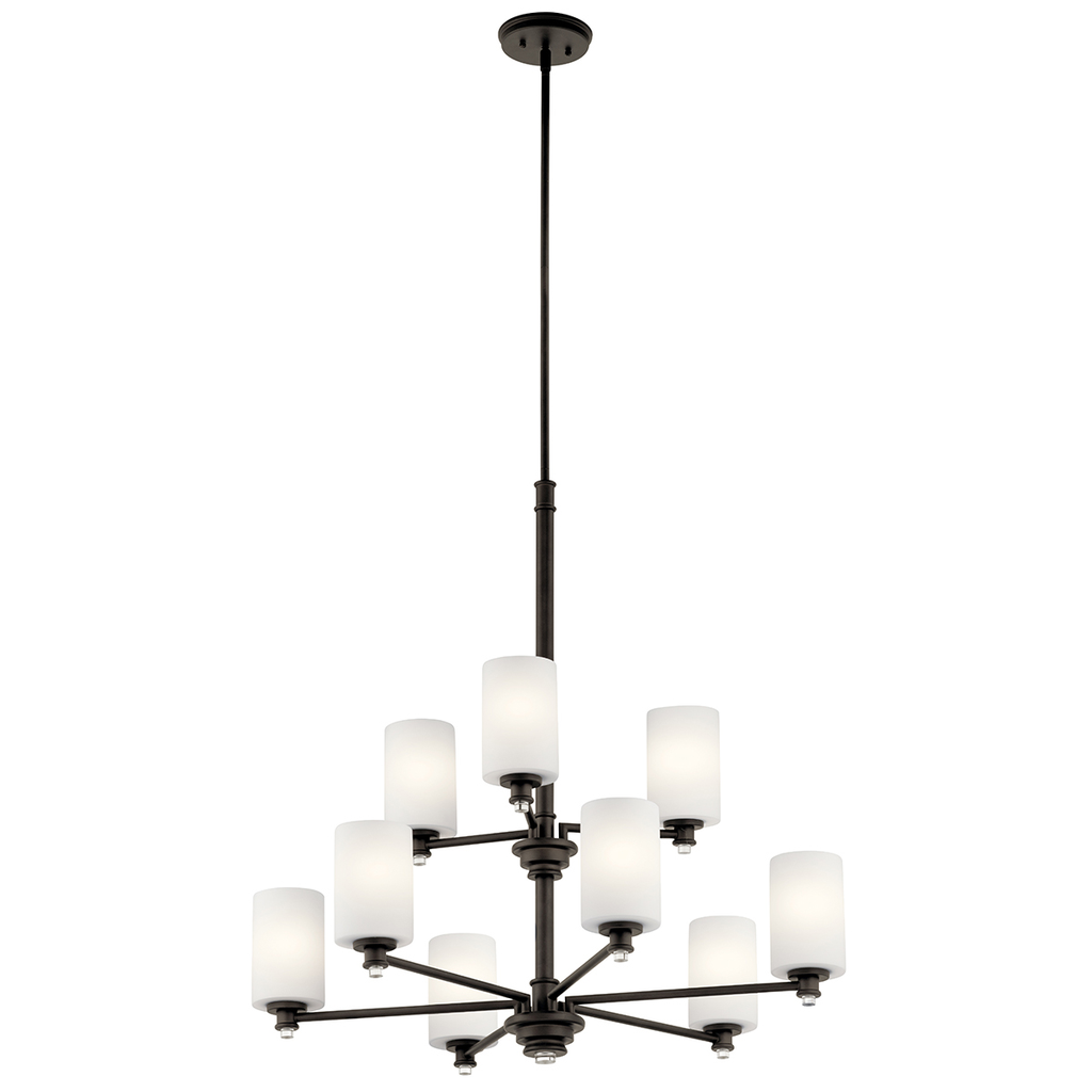 Product image for KICH 43924OZL18 Chandelier 9Lt LED