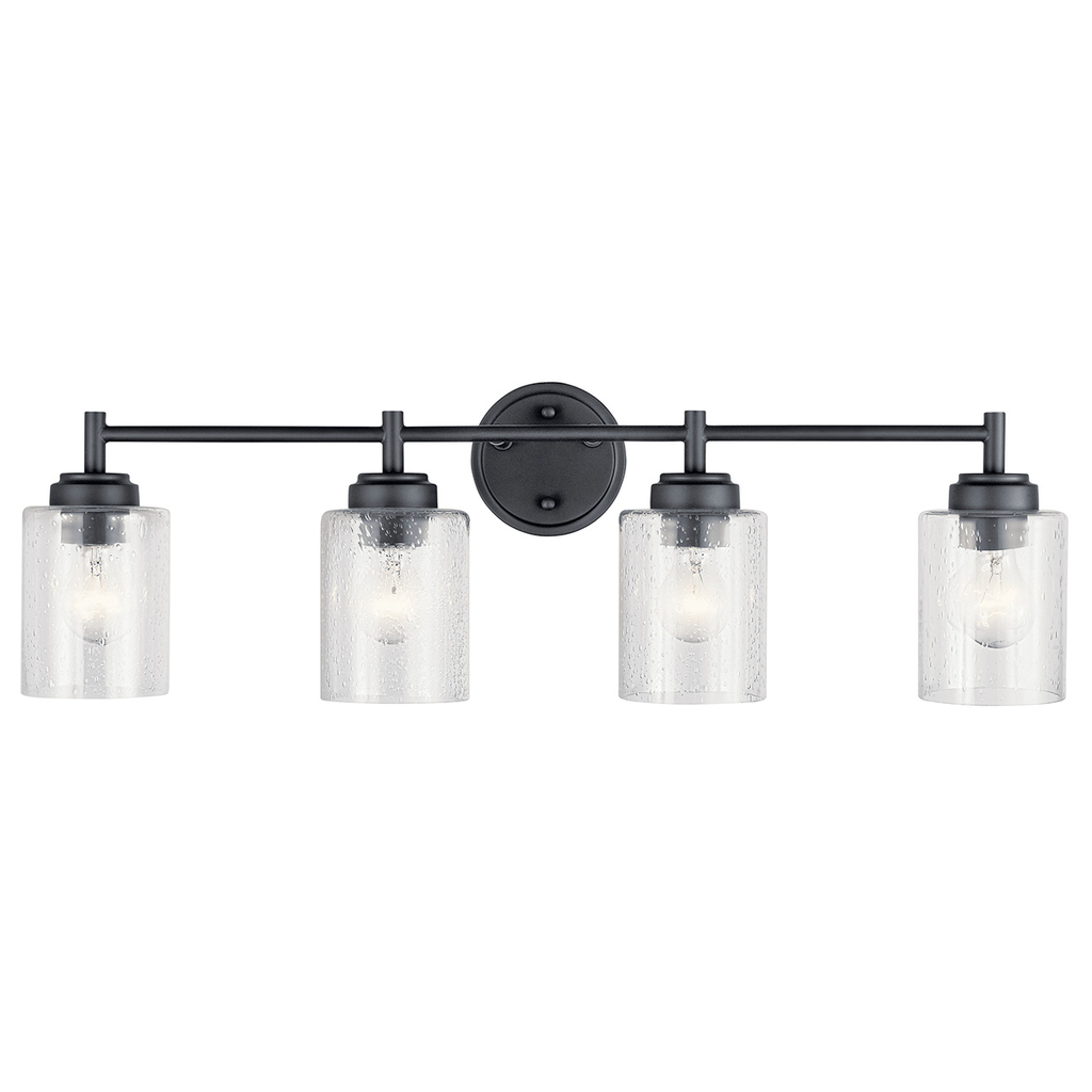 Winslow 4 Light Vanity Light Black