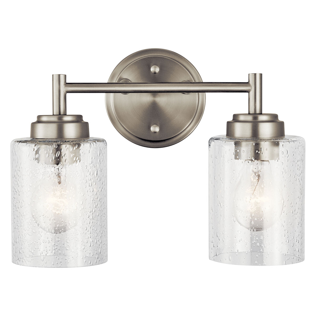 Winslow 2 Light Vanity Light Nickel