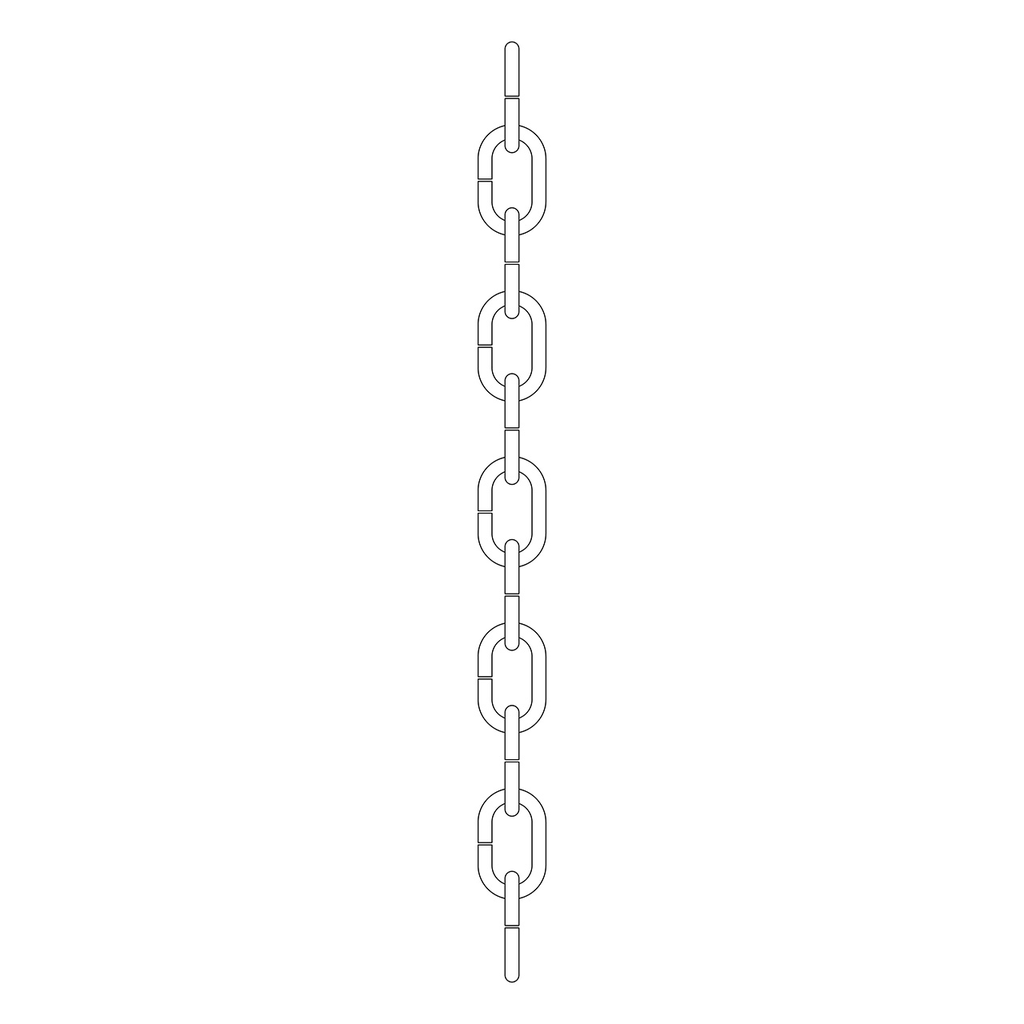 Product image for Kichler 4908TZ 36" Extra Heavy Gauge Chain Tannery Bronze™