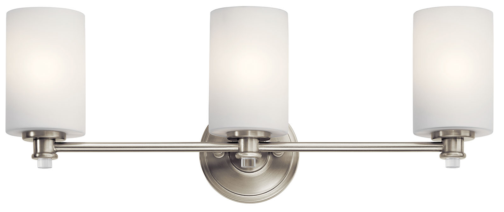 Joelson 24" 3 Light Vanity Light Nickel