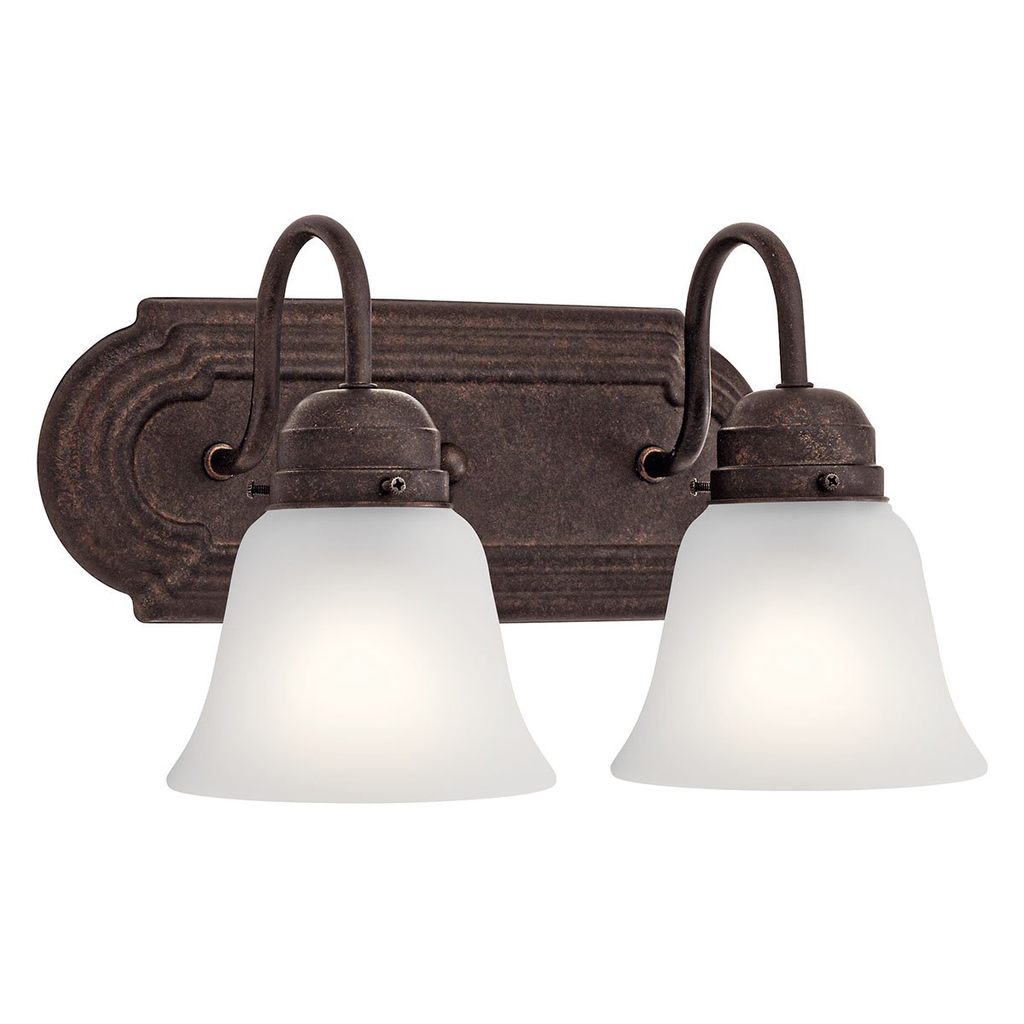 Product image for Kichler 5336TZS 12.25" 2 Light Vanity Light Tannery Bronze™