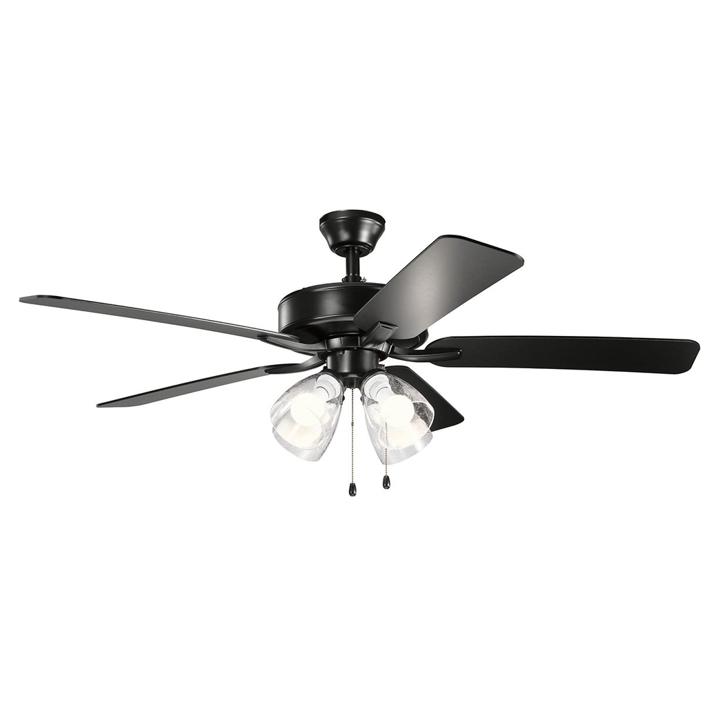 Product image for Kichler 330016SBKS 52" Basics Pro Premier Fan Satin Black