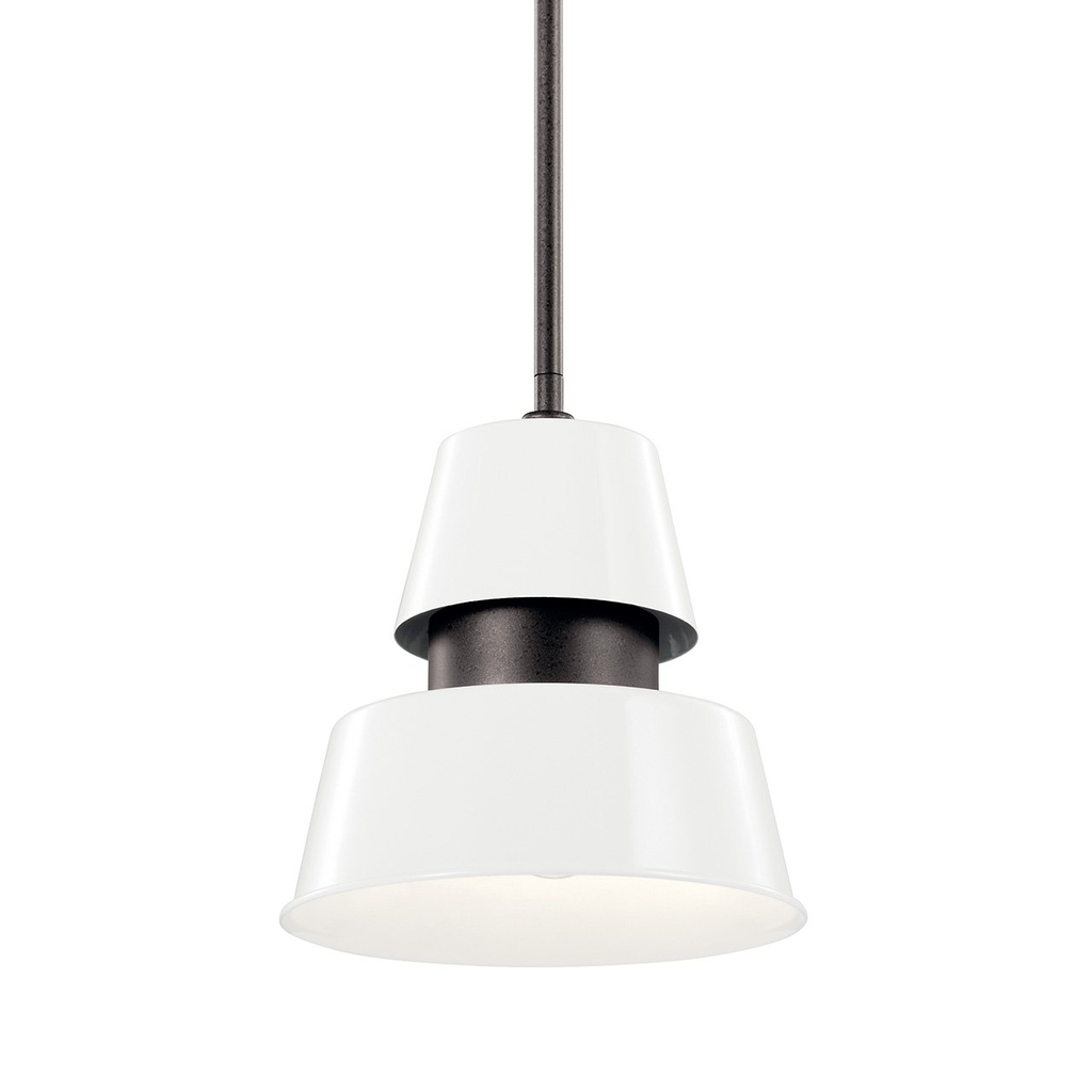 Product image for KICH 59003WH Outdoor Pendant 1Lt