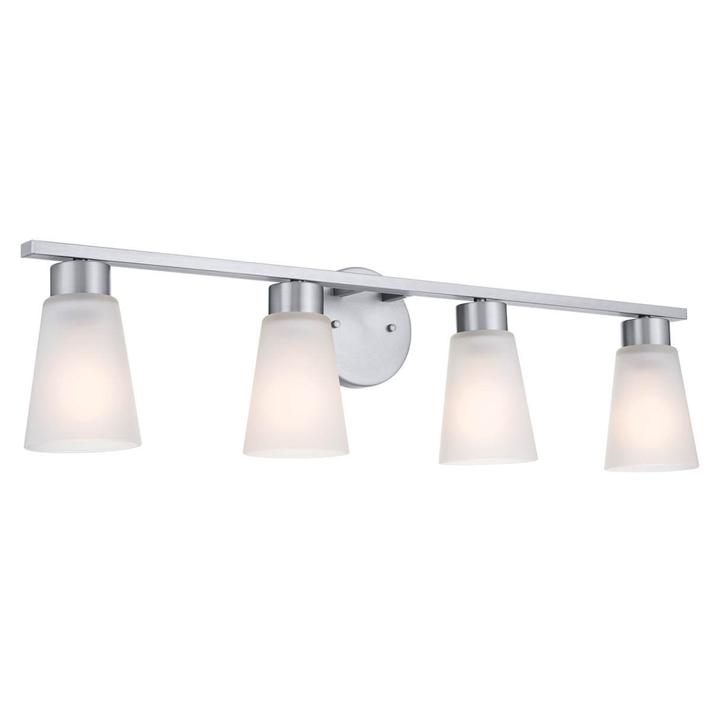 Product image for Kichler 55122NI Stamos 26" Vanity Light Brushed Nickel