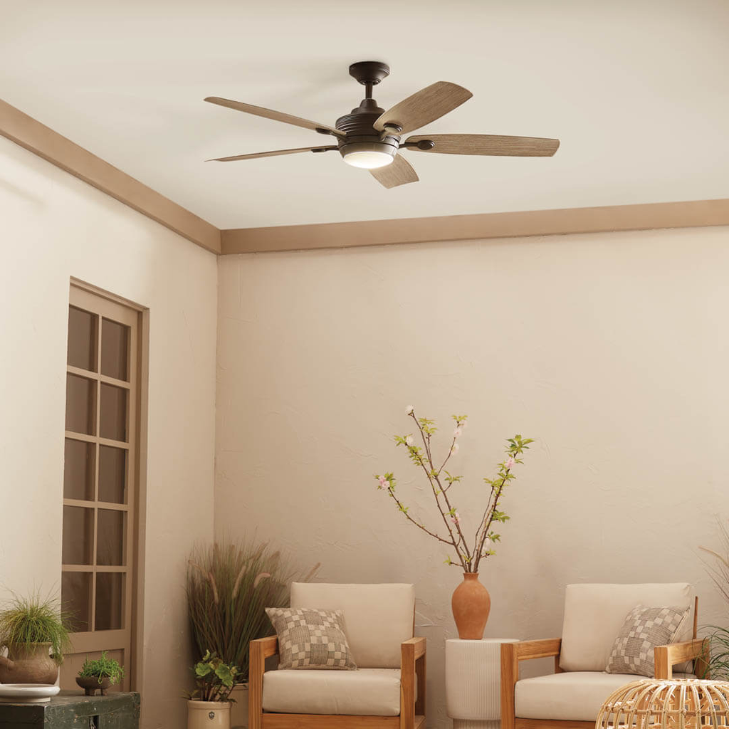 Product image for Kichler 310080OZ 56" Tranquil Ceiling Fan Olde Bronze