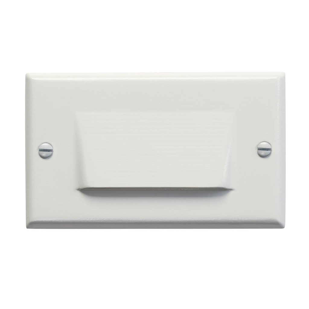 Product image for Kichler 12602WH Shielded LED Step Light in White