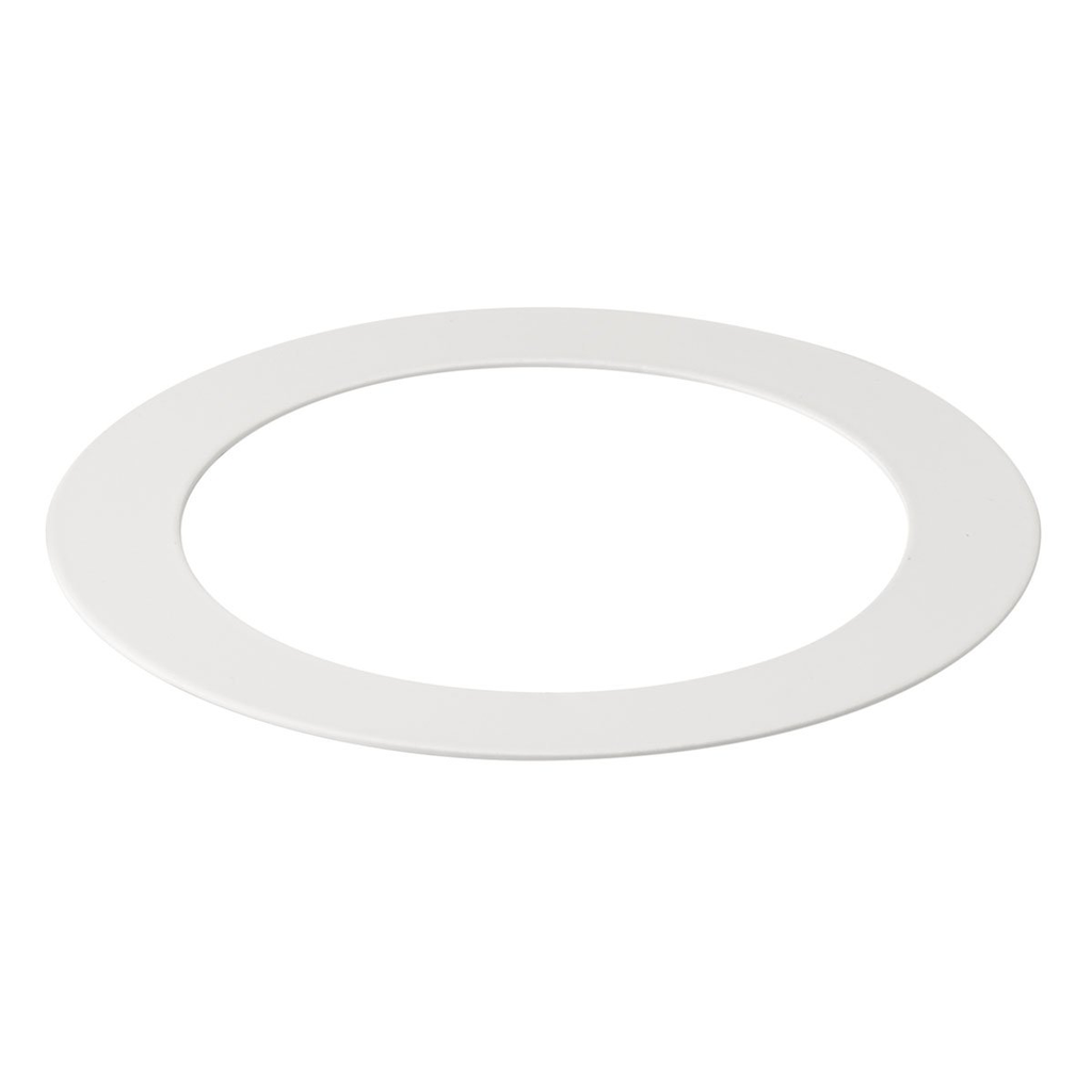Product image for Kichler DLGR03WH Direct-to-Ceiling Universal Goof Ring 3.3" - 4.3" White