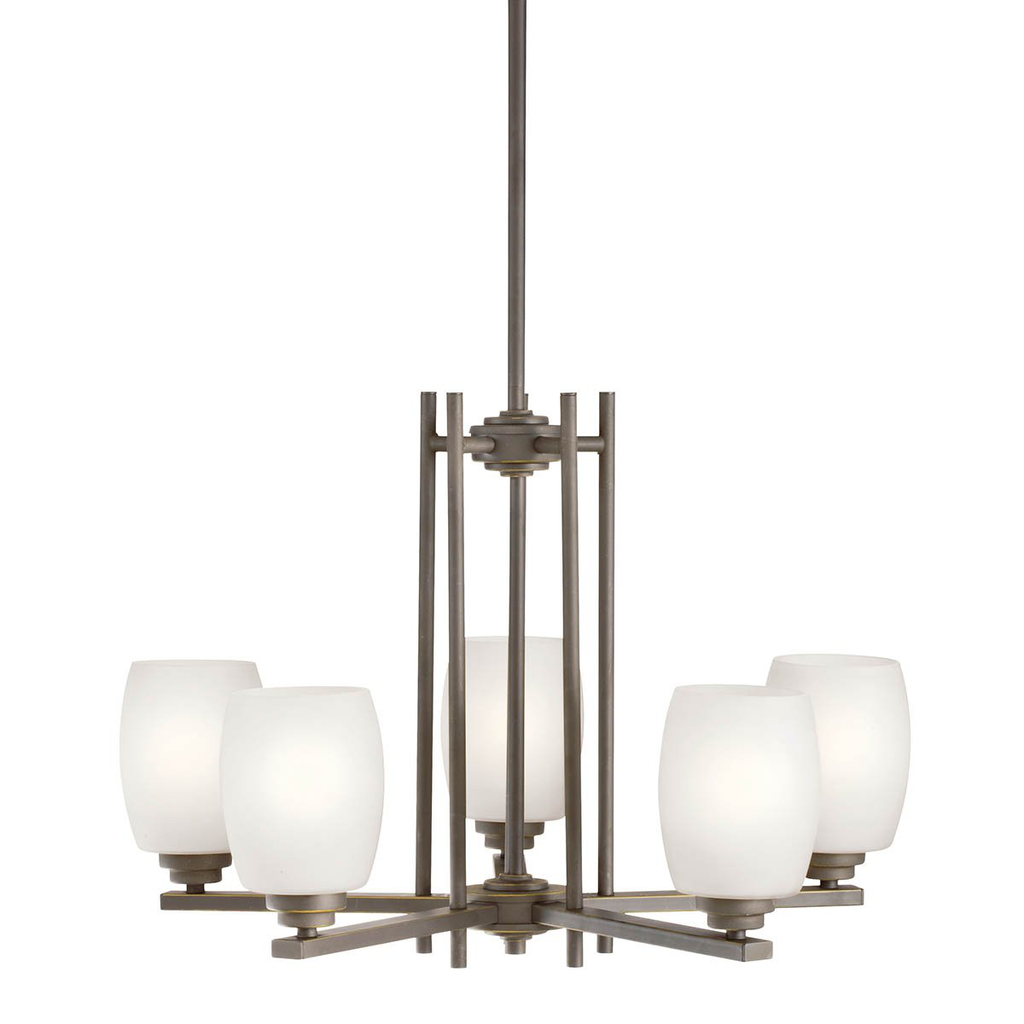 Product image for Kichler 1896OZS Eileen™ 5 Light Chandelier Olde Bronze®