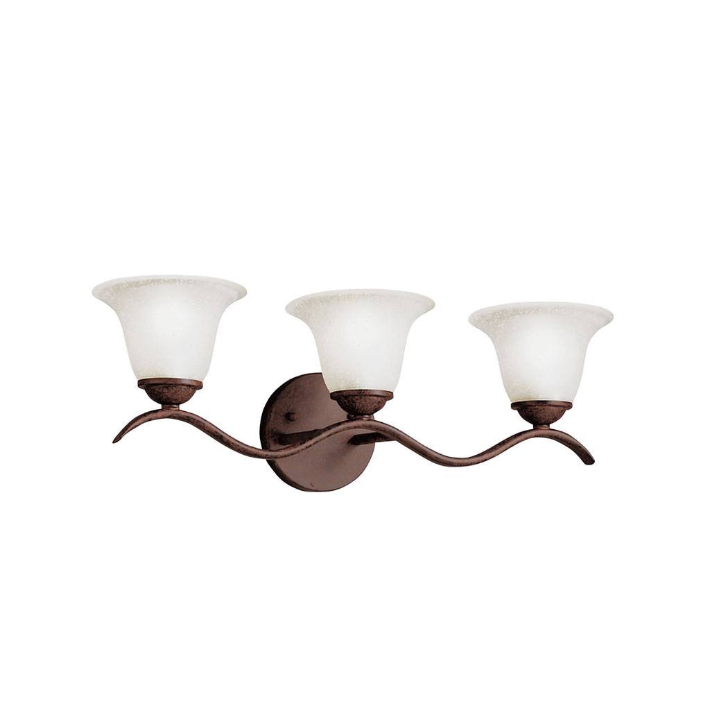 Dover 3 Light Vanity Light Tannery Bronze