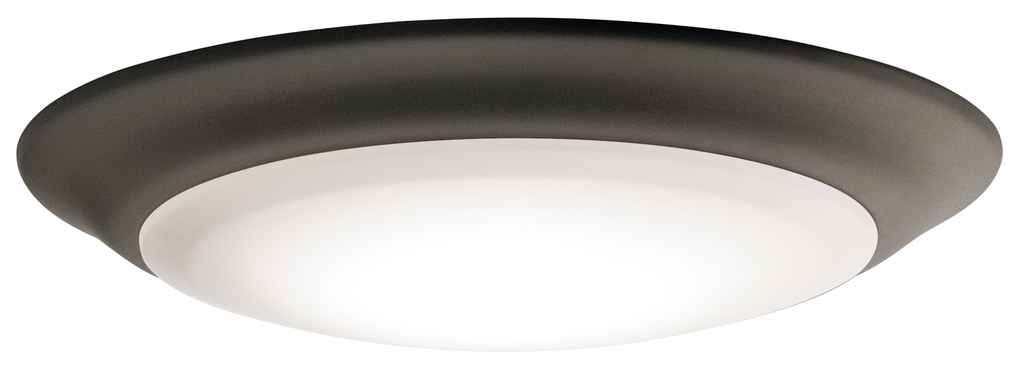Product image for Kichler 43848OZLED30T Downlight Gen II 3000K T24 LED Flush Mount Olde Bronze®